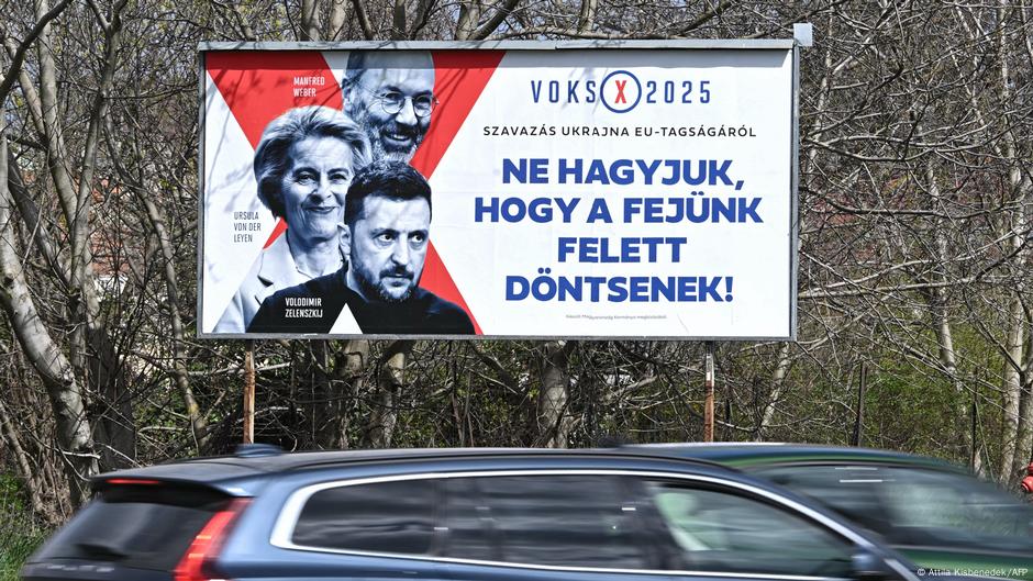 La campaña de desprestigio de Orbán contra Ucrania – DW – 07/05/2025