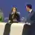 Carla Tavares, Roberta Metsola i Siegfried Muresan