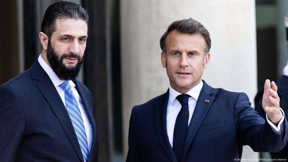 Macron a favor de levantar sanciones de UE y EE.UU. a Siria – DW – 08/05/2025