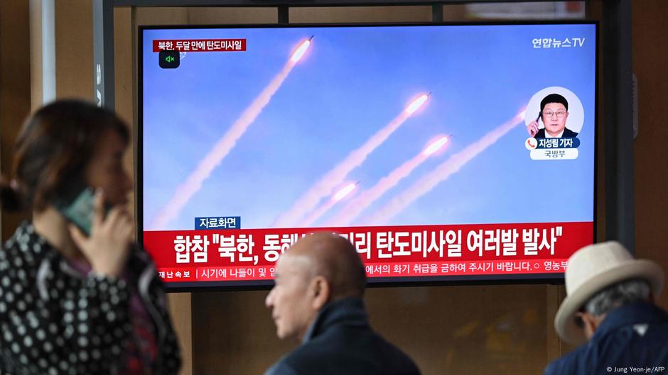 North Korea fires short-range ballistic missiles, says Seoul – DW – 05/08/2025