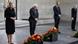 (L-R) The President of the German Bundestag (lower house of parliament) Julia Kloeckner, German President Frank-Walter Steinmeier, German Chancellor Friedrich Merz and the President of the Federal Constitutional court of Germany Stephan Harbarth pay their respect during a wreath-laying ceremony on May 8, 2025 at Neue Wache in Berlin (L-R) The President of the German Bundestag (lower house of parliament) Julia Kloeckner, German President Frank-Walter Steinmeier, German Chancellor Friedrich Merz and the President of the Federal Constitutional court of Germany Stephan Harbarth pay their respect during a wreath-laying ceremony on May 8, 2025 at Neue Wache in Berlin