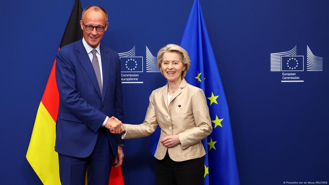Merz dhe von der Leyen - takohen (arkiv) Merz dhe von der Leyen - takohen (arkiv)