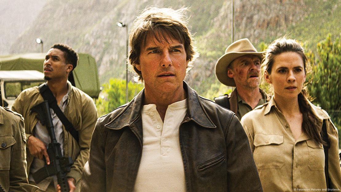 Tom Cruise interpretanso a Ethan Hunt, de la saga Misión Imposible. Tom Cruise interpretanso a Ethan Hunt, de la saga Misión Imposible.