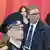 Predsednik Srbije Aleksandar Vučić na paradi u Moskvi 9. maja 2025.