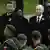 Russian President Vladimir Putin and Chinese President Xi Jinping attend a ceremony to lay flowers at the Tomb of the Unknown Soldier by the Kremlin wall in central Moscow on May 9, 2025