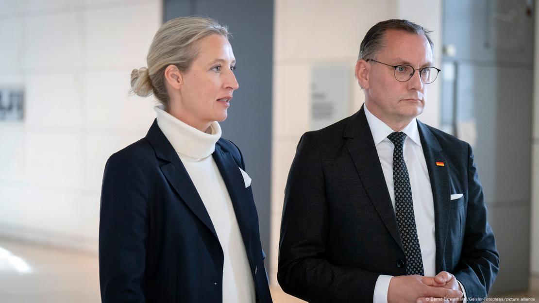 Alice Weidel dhe Tino Chrupalla nga AfD Alice Weidel dhe Tino Chrupalla nga AfD