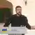Ukrainian President Volodymyr Zelenskyy speaks during press conference at the Mariinsky Palace in Kyiv, Ukraine, Saturday, May 10, 2025.