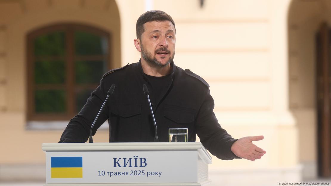 Ο Ζελένσκι στο Κίεβο