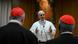 Pope Leo XIV meets the College of Cardinals in the New Synod Hall at the Vatican, Saturday, May 10, 2025. Pope Leo XIV meets the College of Cardinals in the New Synod Hall at the Vatican, Saturday, May 10, 2025.