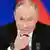 Russian President Vladimir Putin gives a statement to the media at the Kremlin in Moscow, Russia May 11, 2025