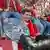 Thomas Müller mit Meisterschale vor den Bayern-Fans in der Südkurve

