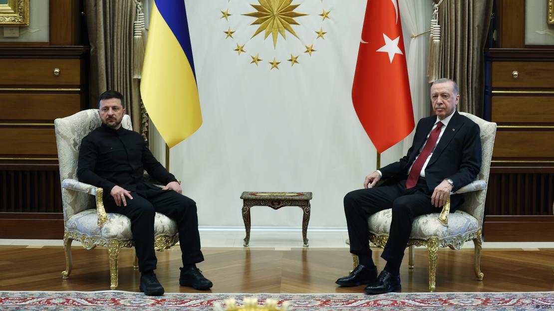 Zelenskiy ve Erdoğan Beştepe'deki görüşme sırasında. Zelenskiy ve Erdoğan Beştepe'deki görüşme sırasında.
