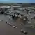 Imagen aérea de Campana, población completamente anegada por el agua.