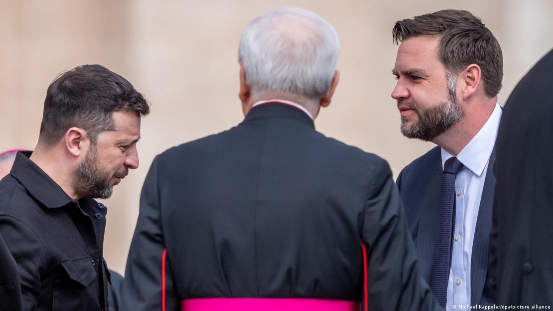 Ukrayna lideri Zelenskiy ve ABD Başkan Yardımcısı Vance