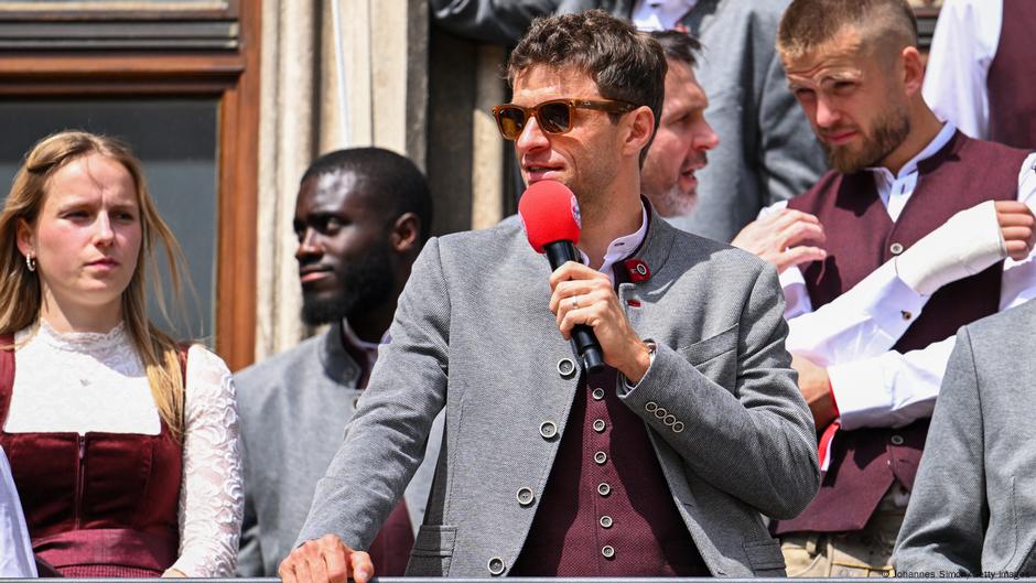 Bundesliga : les adieux de Thomas Müller aux supporters