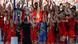 Bayern Munich Women celebrate as they lift the DFB Pokal Cup Bayern Munich Women celebrate as they lift the DFB Pokal Cup