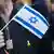 Foto ilustrasi bendera Israel