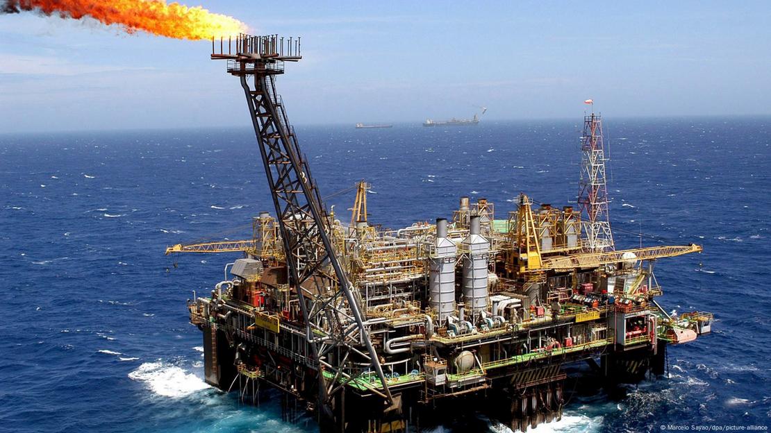 Planta de exploração de petróleo no Rio de Janeiro Planta de exploração de petróleo no Rio de Janeiro