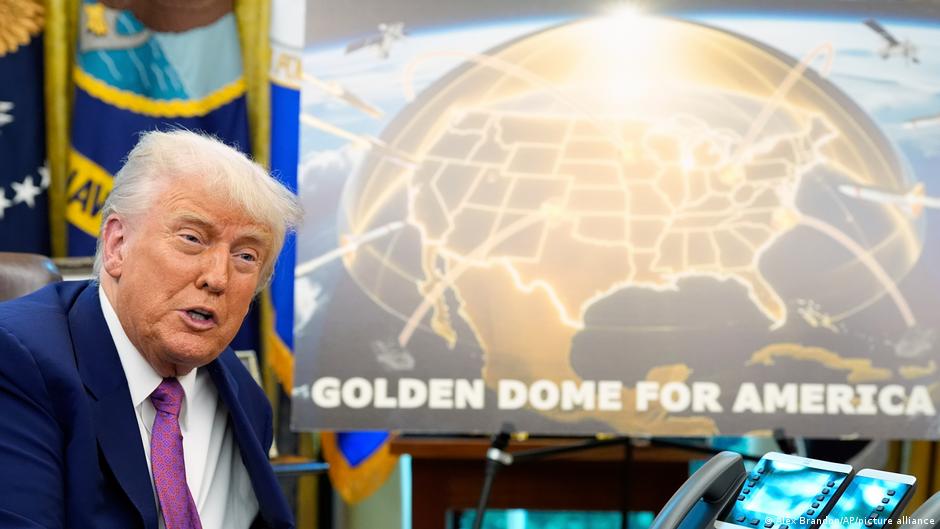 トランプは彼の任期の終わりまでに「ゴールデンドーム」ミサイルシールドを求めています-DW  –  05/21/2025