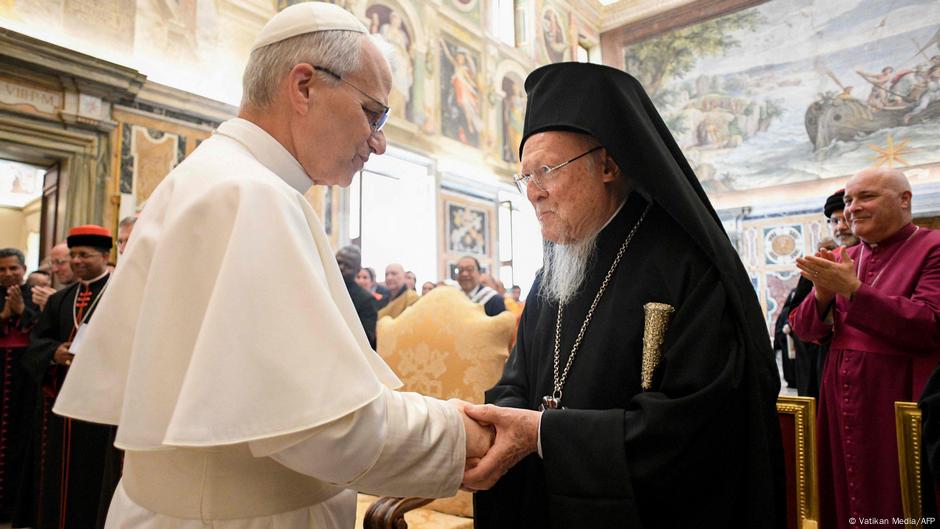 Papa Lav XIV i patrijarh Vartolomej
