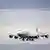 Пассажирский авиалайнер Boeing 747-8 идет на посадку (иллюстративное фото)