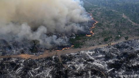 Incendio en la Amazonía brasileña.  Incendio en la Amazonía brasileña.