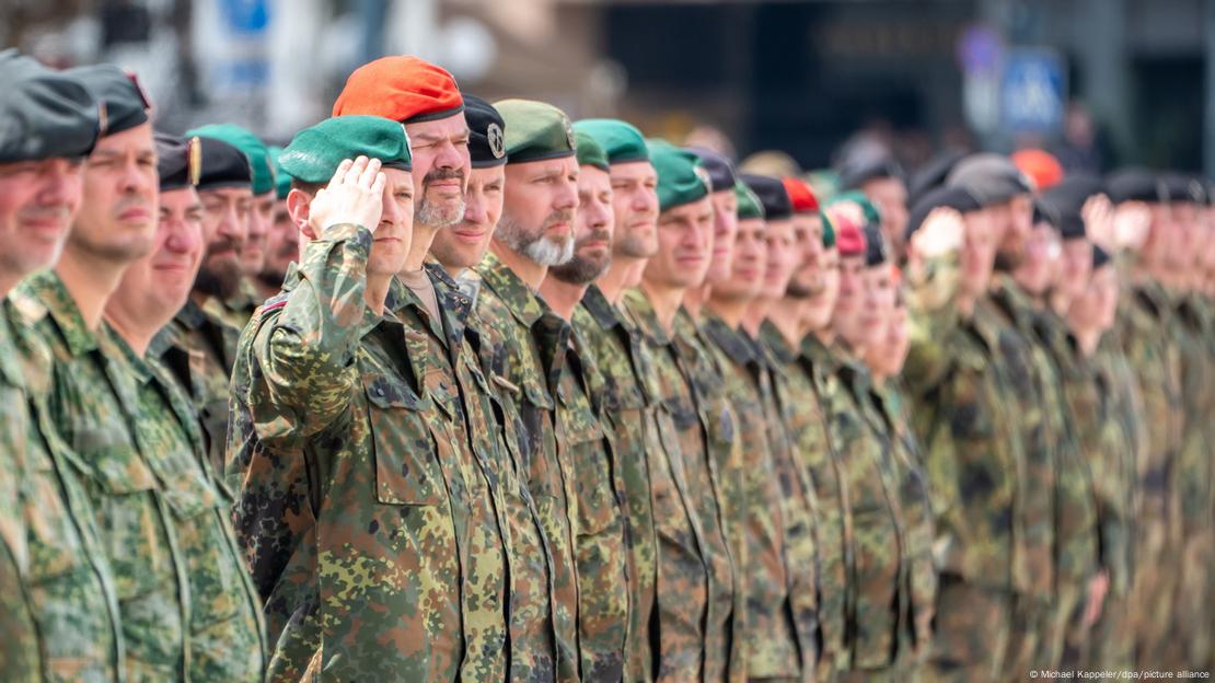 Unos 400 militares alemanes ya se han trasladado a Lituania para establecer la brigada (22.05.2025) Unos 400 militares alemanes ya se han trasladado a Lituania para establecer la brigada (22.05.2025)