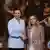 Italien | Mette Frederiksen und Giorgia Meloni geben sich für die Fotografen in Rom im Chigi-Palast die Hand (22.05.2025)