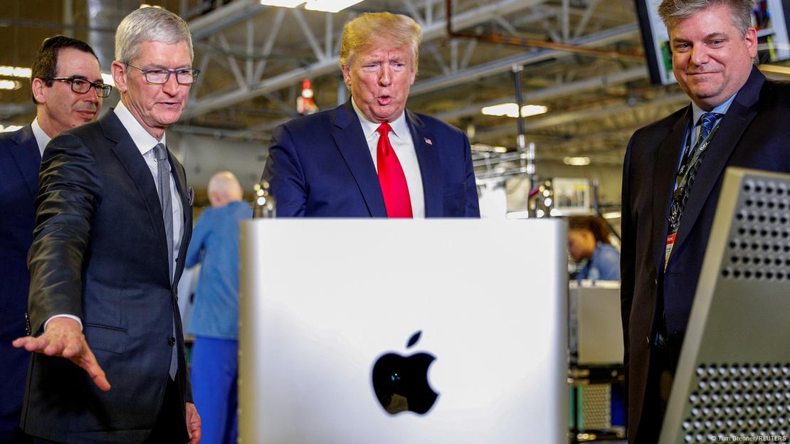 SHBA 2019 | Presidenti Trump dhe drejtori i Apple, Cook në fabrikën Mac Pro