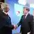 India's External Affairs Minister S Jaishankar shakes hands with German Foreign Minister Johann Wadephul 