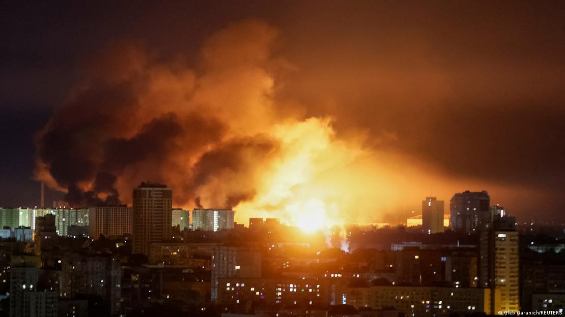 Explosiones en Kiev.