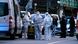 Police and forensics at the scene of the incident at Hamburg Central Station, Germany Police and forensics at the scene of the incident at Hamburg Central Station, Germany