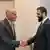 دیدار احمد شراع، رئیس جمهوری موقت سوریه با تامس باراک، فرستاده جدید ایالات متحده آمریکا در امور سوریه