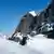 Adlerpass and the Southern wall of Rimpfischhorn in the Swiss Alps