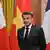 Macron durante su visita a Vietnam, una de las escalas en su gira por Asia.