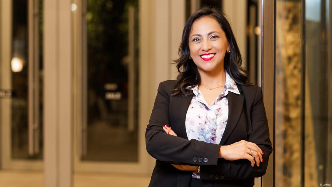 La economista boliviana Claudia Pacheco. La economista boliviana Claudia Pacheco.