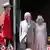 Großbritannien London 2025 | King Charles III und Queen Camilla verlassen Canada House