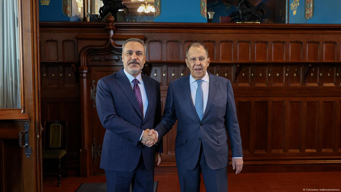 Міністри закордонних справ Туреччини Хакан Фідан і РФ Сергій Лавров у Москв...