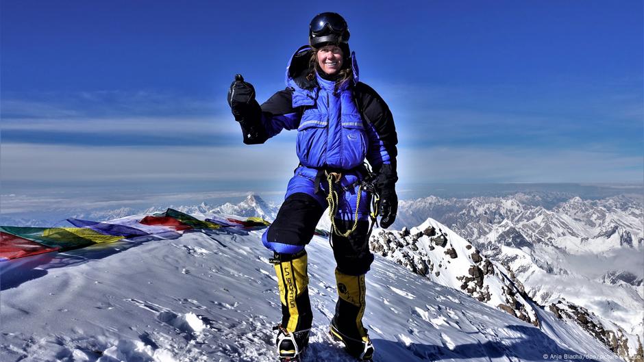 Anja-Blacha-erste-Deutsche-ohne-Atemmaske-auf-Mount-Everest