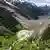 A landslide covering Blatten, Switzerland