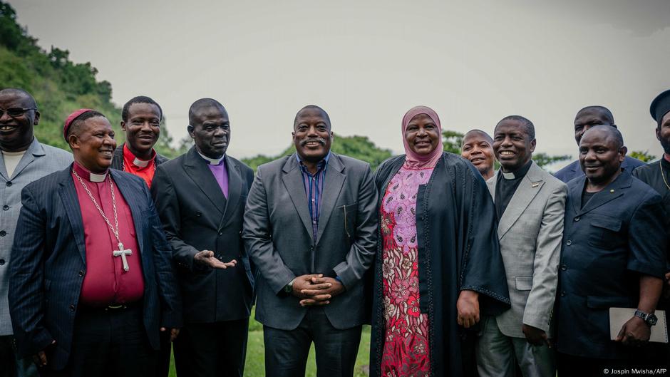 Joseph Kabila a rencontré des religieux à Goma