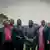 Joseph Kabila avec des représentants religieux.