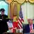 Миллиардер Илон Маск и президент США Дональд Трамп в Овальном кабинете Белого дома