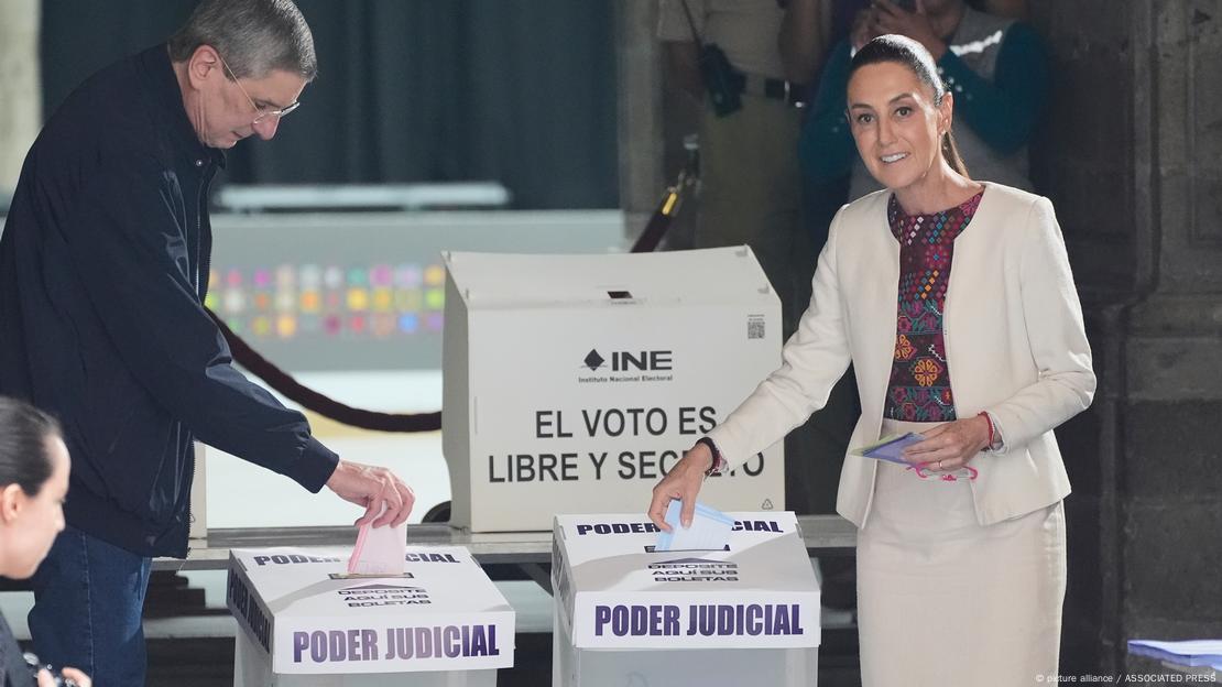 Sheinbaum ejerció su voto en Ciudad de México (01.12.2025)