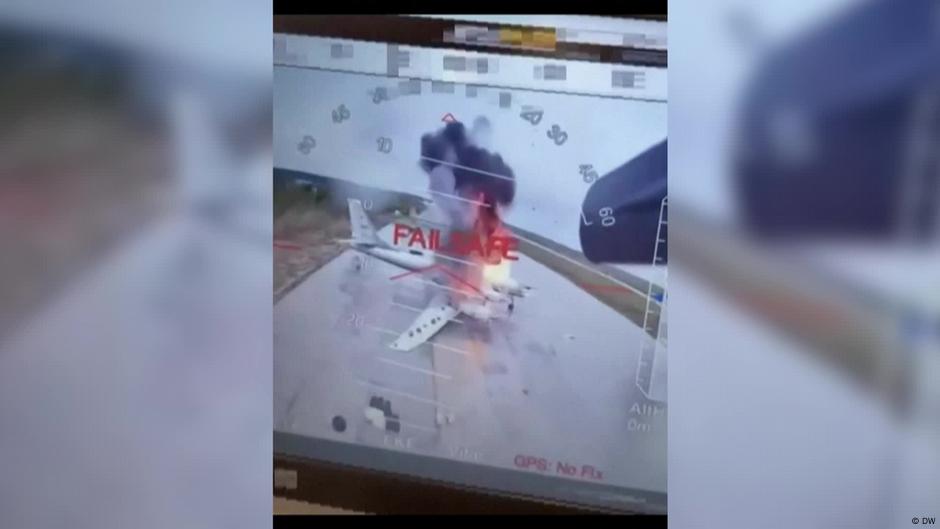 Ukrajinski napad dronovima na ruska vojna postrojenja
