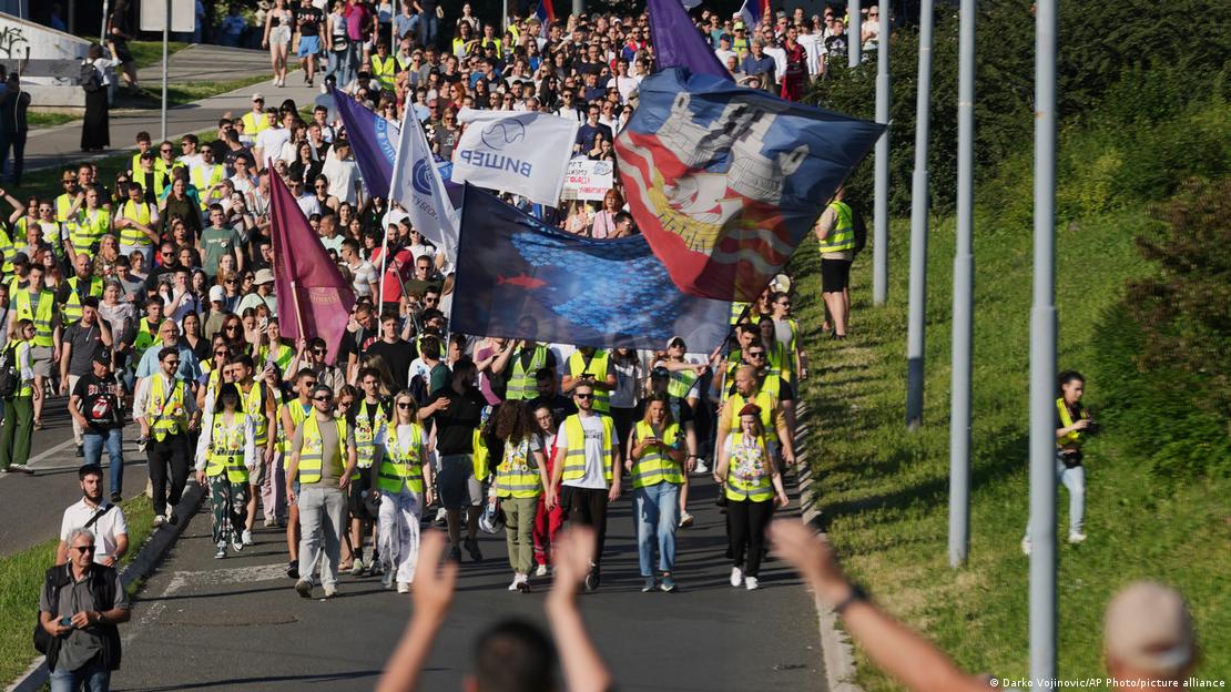 Protest u Beogradu 1. juna 2025.