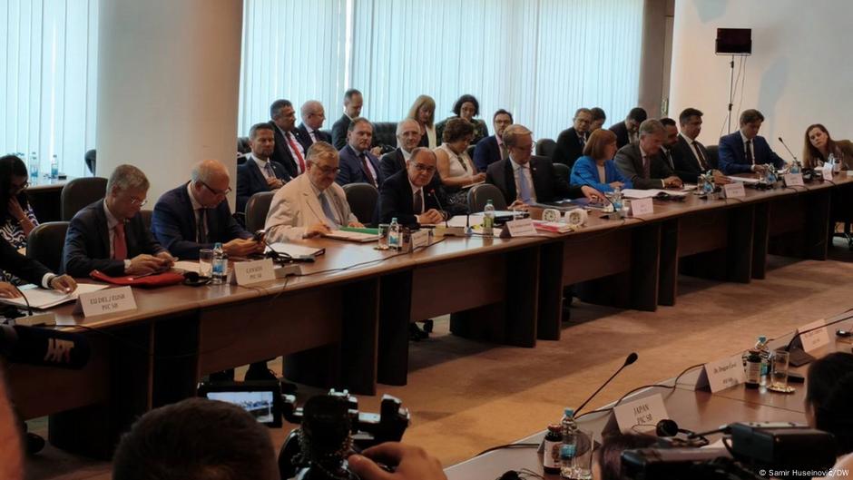 Sastanak lidera političkih stranaka iz BiH s ambasadorima Upravnog odbora Saveta za sprovođenje mira