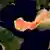 Imagen satelital que muestra la propagación de aerosoles del polvo sahariano avanzando hacia el oeste a través del Océano Atlántico en junio de 2020, fenómeno similar al que ahora recorre 3.200 kilómetros del Caribe.