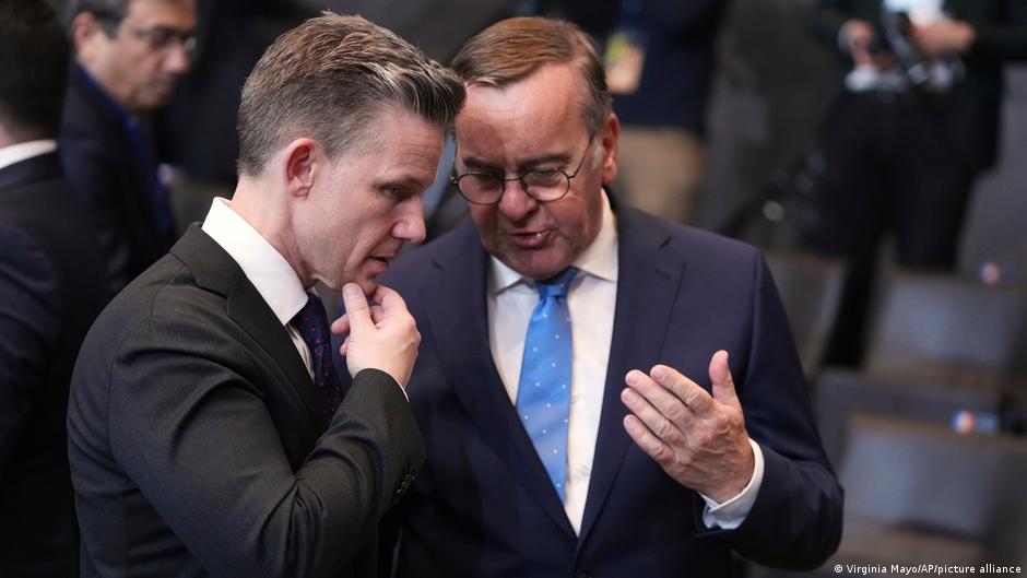 Švedski i nemački ministri odbrane u Briselu - Pal Jonson i Boris Pistorijus