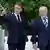 Presidente Emmanuel Macron junto al mandatario brasileño Luiz Inácio Lula da Silva.